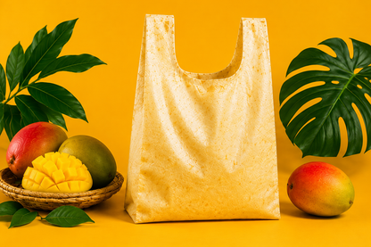 Bolsas biodegradables artesanales de mango