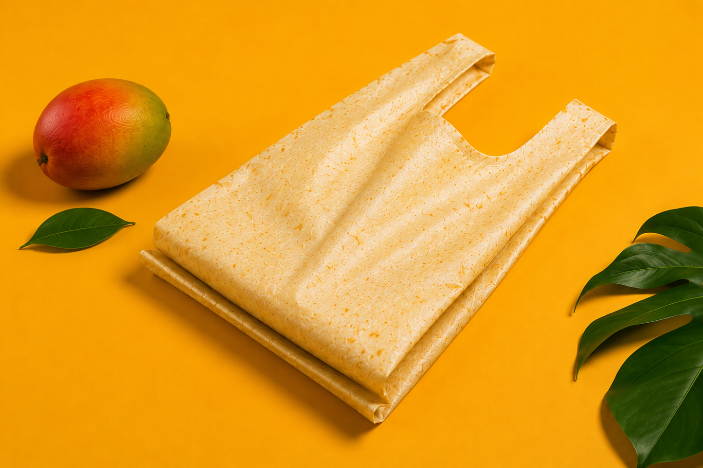 Bolsas biodegradables artesanales de mango